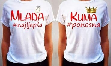 majca haljina: Izrada majci po vašoj želji
S.m.l.xl.xxl 2000din
Boja: Bele i Crne — 17