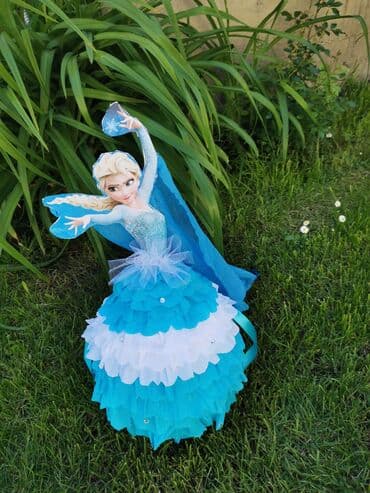 step deke: Birthday decoration, color - Light blue, New — 3