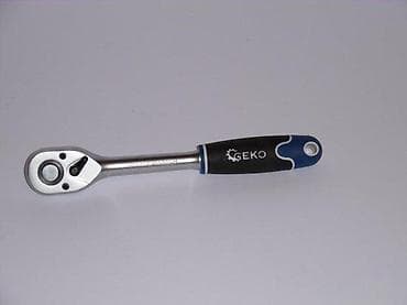 cena alata: GEKO čegrtaljka 1/2" - Profesionalna ručna čegrtaljka za nasadne — 2