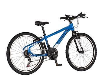 bicikli za decu zrenjanin: Bicikl junior Visitor Radiance 24" (XS), plavi Dečiji MTB bicikl — 3