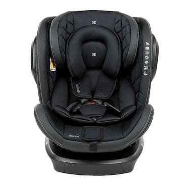 crne maksi haljine: KIKKA BOO STARK ISOFIX autosedište 0–1–2–3 (0–36 kg), boja: crna Šifra — 5