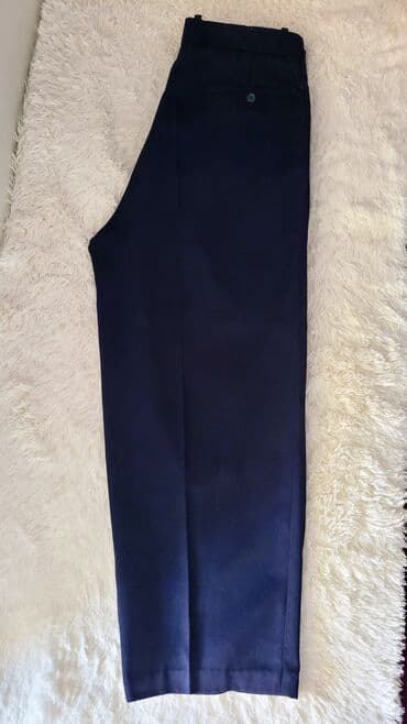 pantalone svecane: Muske svecane pantalone, obucene jednom za veselje, u odlicnom stanju — 3