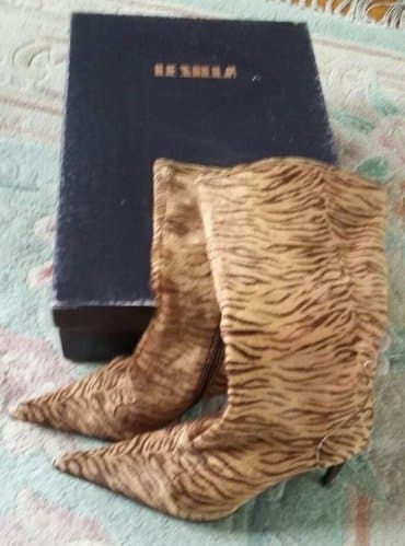 mokasine ženske kozne: High boots, 37 — 3