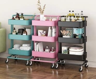 Pokretna kolica za serviranje Cena 4199 din b Pokretna polica za