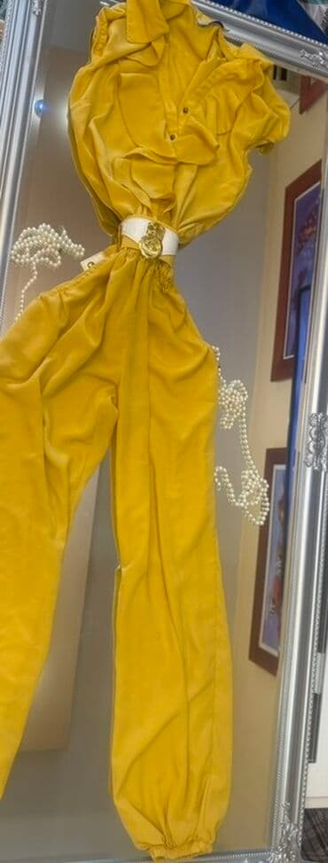 Women's Clothing: L, Single-colored, color - Yellow — 7