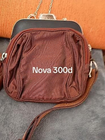 torba preko ramena: Set torbi i tašni – više modela - Elegantna crna tašnica sa metalnim — 1