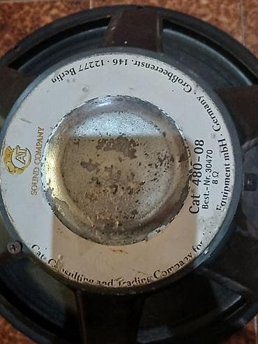 termometar za hranu: CAT 480-08 18 Inča (46cm) Moćan Nemački Subwoofer drajver Na prodaju — 4