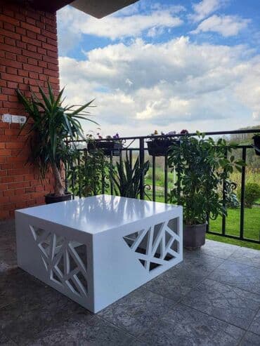 zidni stol na rasklapanje: 80x80cm . V 40cm
140e — 2