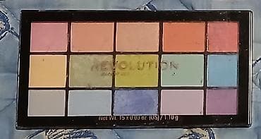 garnier kapi za kosu: Paleta senki za oči Makeup Revolution – 15 nijansi - Kompaktna paleta — 1