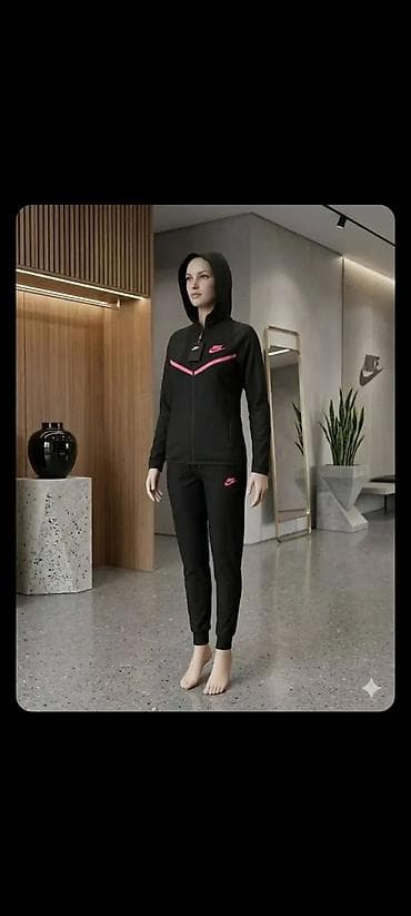 ideen 3: Ženska Nike trenerka – jakna sa kapuljačom + donji deo - Model — 7