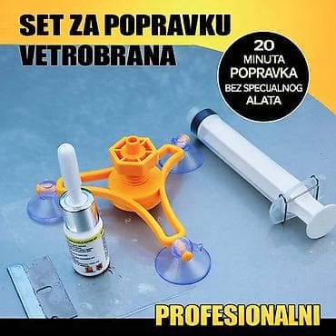 atv na prodaju: Nov komplet za popravku stakla alat izbacuje vazduh iz oštećenog — 2