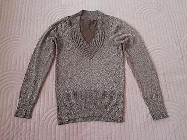 Elegantna ženska bluza braon zlatne boje - vel. S ili 38 Elegantna