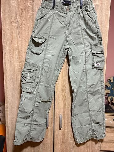 FB Sister ženske cargo pantalone - Model: cargo, siroke nogavice -