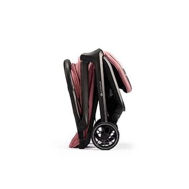 Kolica za bebe: KINDERKRAFT NUBI 2 Pink Quartz – lagana, kompaktna kolica koja se sama — 3