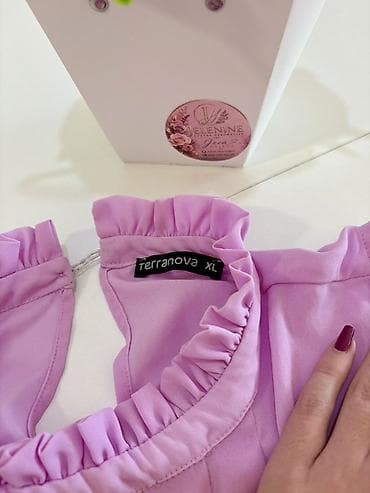 mango kosulje: Ženska bezrukavna bluza Terranova – veličina XL - Boja: nežna lila - — 3