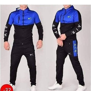 plava odela: Muška komplet trenerka pamuk elastin. Veličine M L XL XXL Cena 3600 — 3