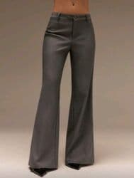 amc pantalone: M, High rise, Flare — 1