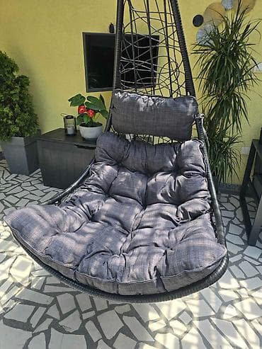 mikrometar za rupu: LUX KVALITET - GNEZDO jastuci i sedalice za LJULJAŠKE POLU JAJE — 5