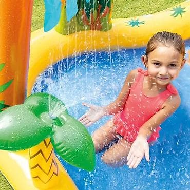 uradi sam tobogan: 🛝🏊Bazen za decu zabavni park🛝🏊 📏Dimenzije: 249x191x109 📏 🔸INTEX — 2