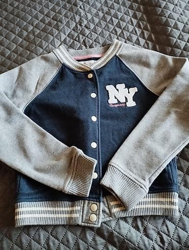 H&M L.O.G.G. dečja varsity jakna/džemper na kopčanje - Veličina