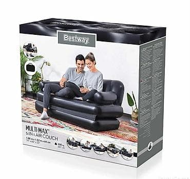 komoda za presvlačenje bebe: Bestway Multi-Max 5-u-1 dušek/sofa na naduvavanje - Višenamenski — 3