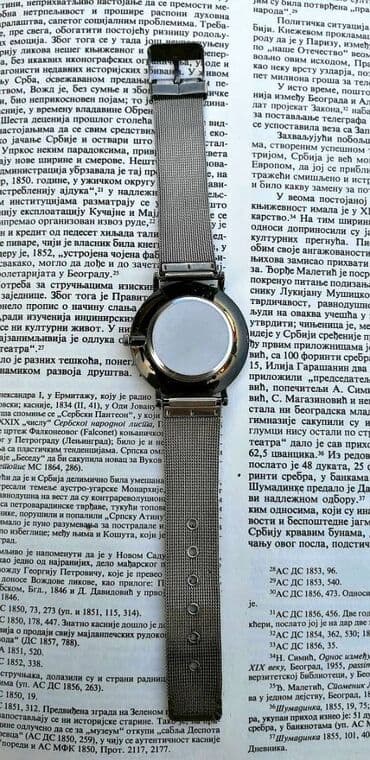 kozna jakna m: BRIFA ručni sat Brifa, prelep sat sa pancir narukvicom. Ispravan — 4