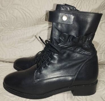 bež čizme od brušene kože: Ankle boots, 39 — 6