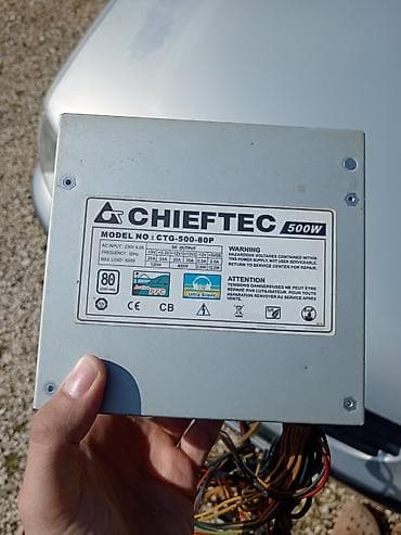 peci na drva pancevo: Chieftec CTG-500-80P napajanje za desktop PC - Snaga: 500 W (MAX LOAD — 3