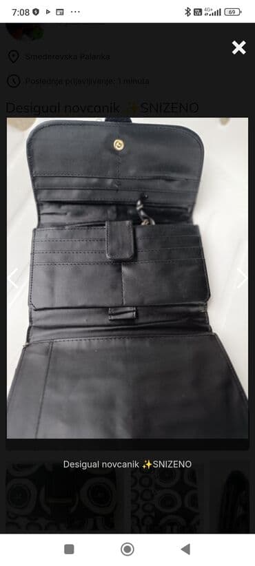 rajfovi za kosu h m: Ženski novčanik, Desigual, Materijal: Veštačka koža — 6