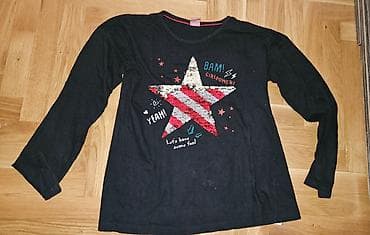 Donji delovi trenerke: Majica za devojčice. Beličina 146-152. Bez mane — 1