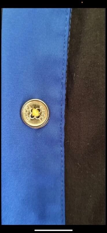 Majice: Košulja Na duge rukave, L (EU 52), Gucci, bоја - Crna, Pamuk — 3