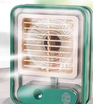 usb produzni kabl: Mini KLIMA ventilator prenosiva USB sa baterijom stona lampa NOVO! — 11