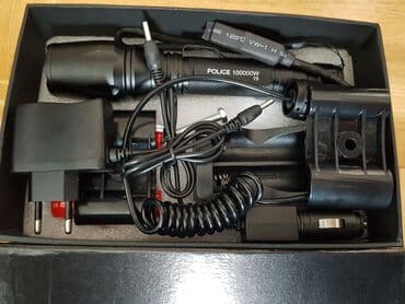 radio lampas: Lampa za lov Police T6 100000W komplet Nova Veoma Jaka Led Cree Police — 8