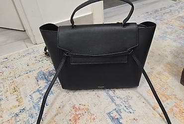 Celine torba – model Belt Bag, crna Nošenje 4 puta - Materijal: fina