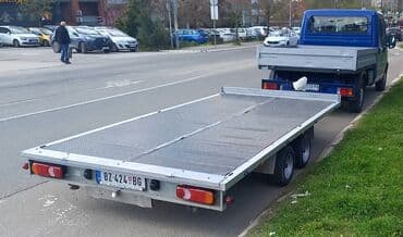 zvjezdano nebo u autu: Šlep automobila. Vršim prevoz vozila šlep prikolicom sa ravnom — 3