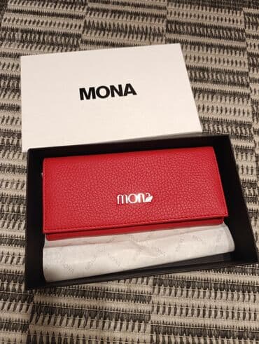 Women's wallet, Mona, Material: Leather