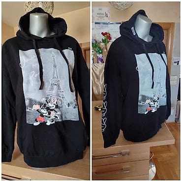 Sinsay x Disney ženska dukserica s kapuljačom, veličina S. - Crna — 3