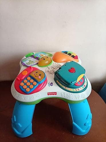 everest igracka: Interaktivni stočić za bebe – Fisher-Price Laugh & Learn - — 5