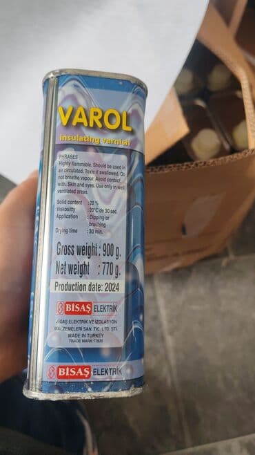 Boje i lakovi: Varol izolacioni lak je proizvod namenjen za električnu izolaciju — 2