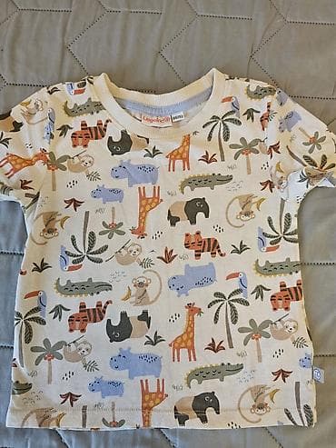 zvonaste helanke za devojcice: Dečija majica kratkih rukava sa letnjim printom 100 din komad, beba — 7