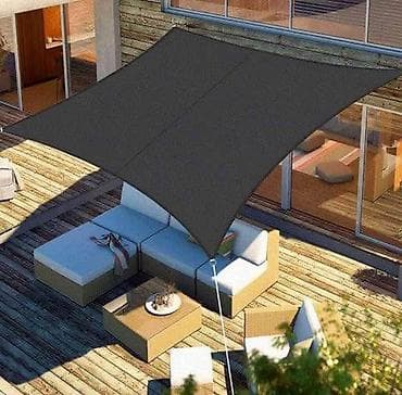Zastitno Platno Tenda -Tenda Ibica Crna 95% UV blokada i prozračni