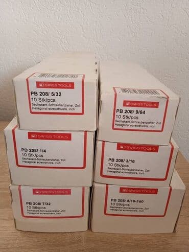 pec na pelet kupujem: Swiss Tools colovni imbusi razne velicine sa rukohvatom PB 208-9/64 — 4