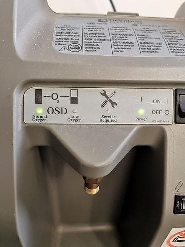 Termometri, termovizori: DeVilbiss Healthcare 525KS – koncentrator kiseonika od 5 litara sa OSD — 3