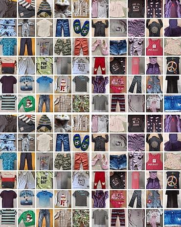 Paket decije garderobe za dalju prodaju 50kom,8000din Ima i novih