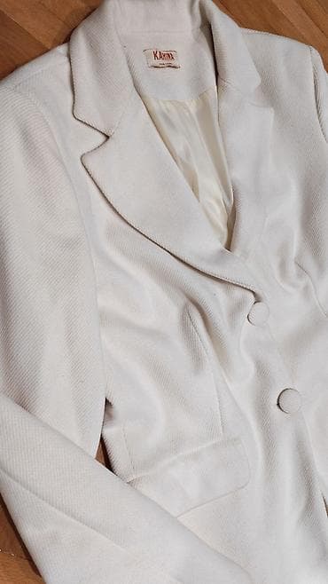 jakne colmar: Elegantni ženski kaput KARINA, Made in Italy. - Boja: krem/bela - — 5