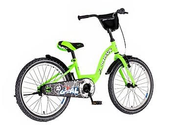 zagor i ciko: Bicikl kids Visitor Goal 20" 10" V-brake + kontra (115–135 cm) – neon — 3