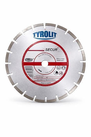 mega maxi pumpe za bazene: TYROLIT SECUR dijamantska rezna ploča 10 32€ 350*25.4*10 32€ — 1