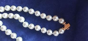 bele patike: Biserna ogrlica 50 cm dužine izuzetna — 4
