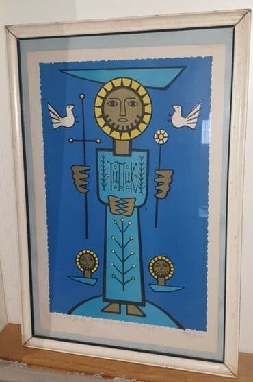 ikea sofe na razvlačenje: Painting, 82 x 56 cm, Used — 2