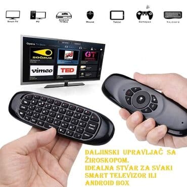 Cena 1900din Punjivi Multifunkcionalni Air Mouse/daljinac/tastatura sa